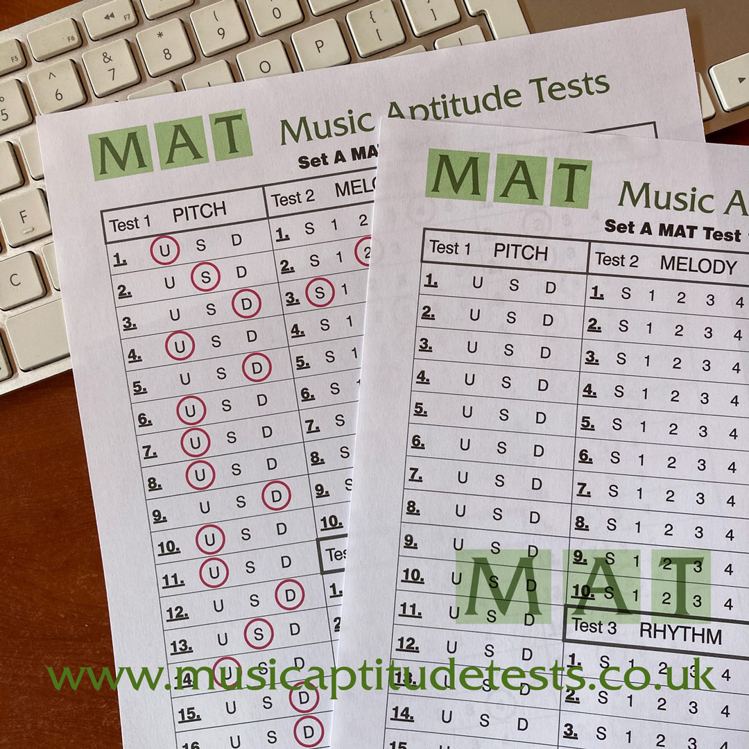 Music Aptitude Test Practice Digital Download Mp3 Questions Answers