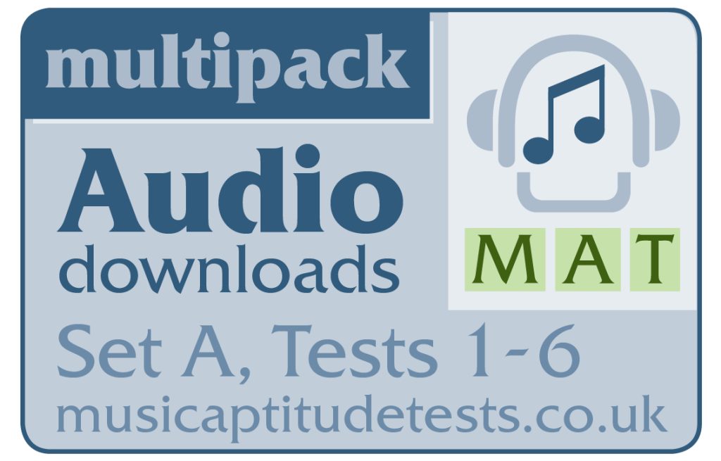 Music Aptitude Secondary Transfer Practice Tests 1-6 Multipack