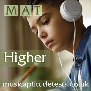 Music Aptitude Test – Higher 11 Plus practice test digital downloads