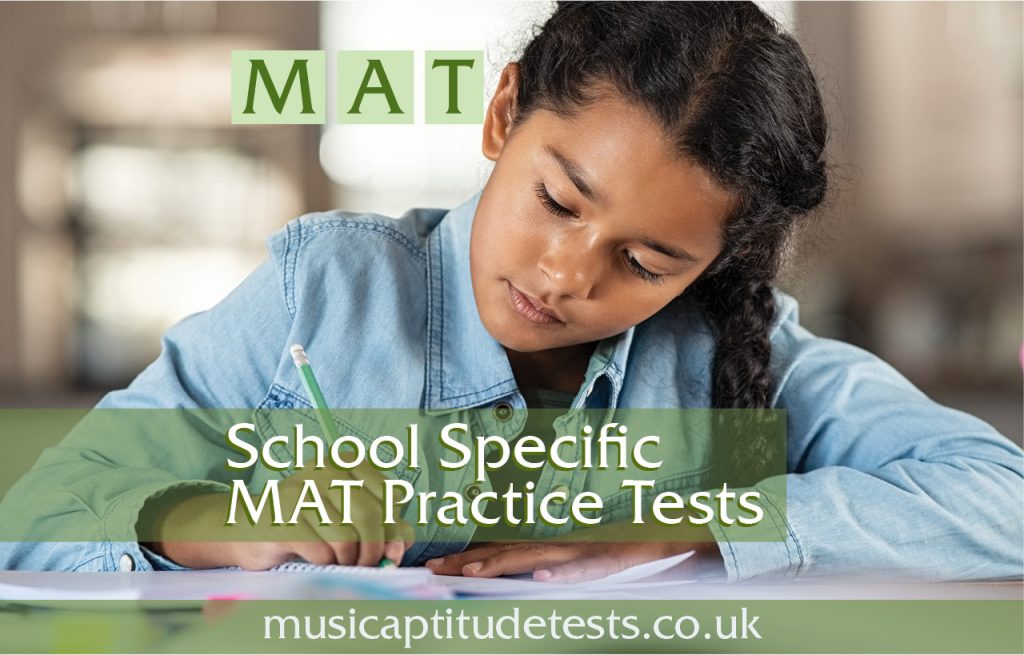 School Specific Music Aptitude Tests – audio practice downloads