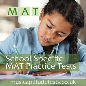 School Specific Music Aptitude Tests – audio practice downloads